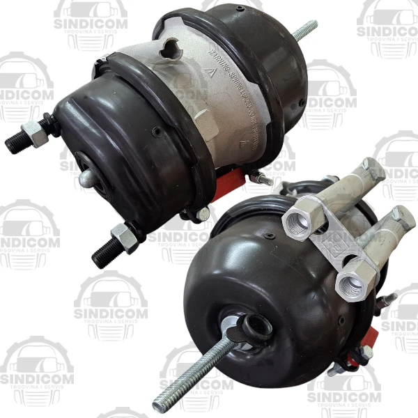 KOČIONI CILINDAR PRIKOLICE SA ŠELNOM 16/24 DISK SA SPOJNIM CIJEVIMA BPW SAF ZAMJ.