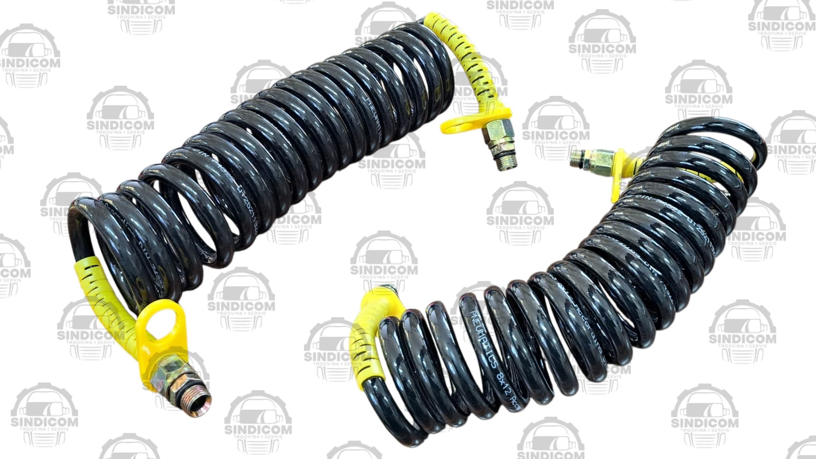 SPIRALNA CIJEV ZA ZRAK ŽUTA M16 WABCO ZAMJ.