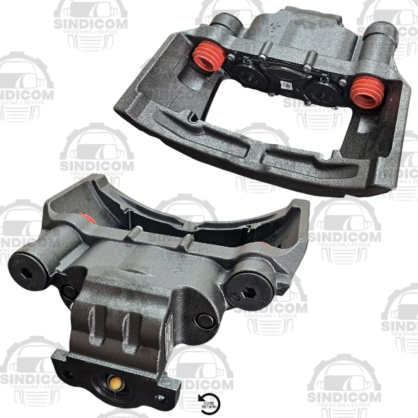 KOČIONA ČELJUST PRIKOLICE 19.5 LIJEVA BEZ NOSAČA BEZ PLOČICA BPW OE KAUCIJA - Slika 2