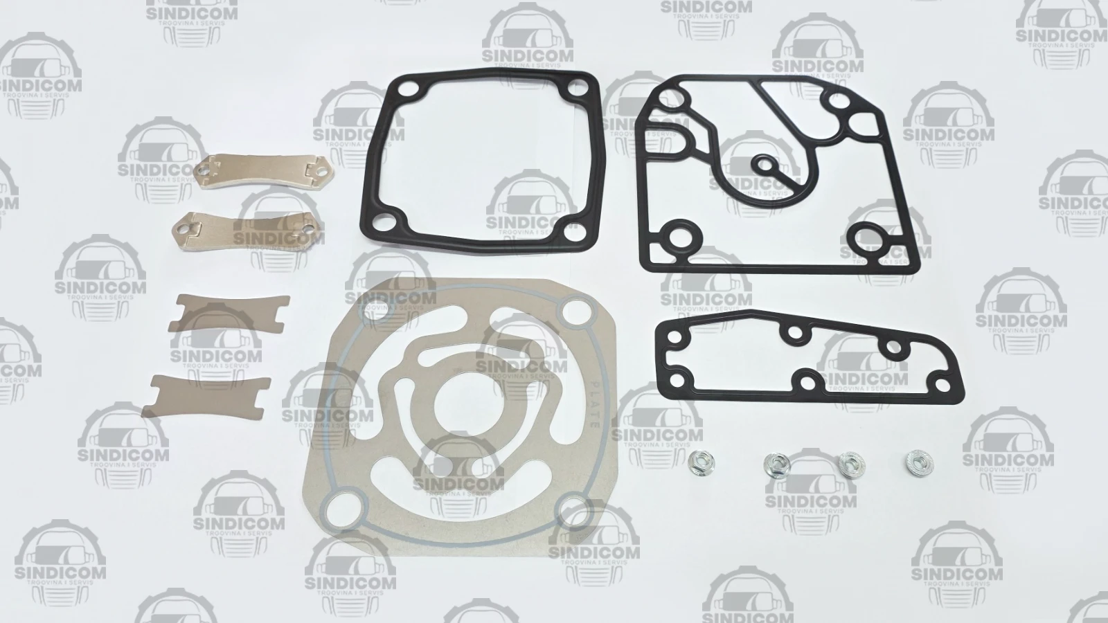 SET BRTVILA GLAVE KOMPRESORA ZRAKA 100 mm BUS SETRA MERCEDES TRAVEGO ACTROS VADEN ZAMJ. - Image 2