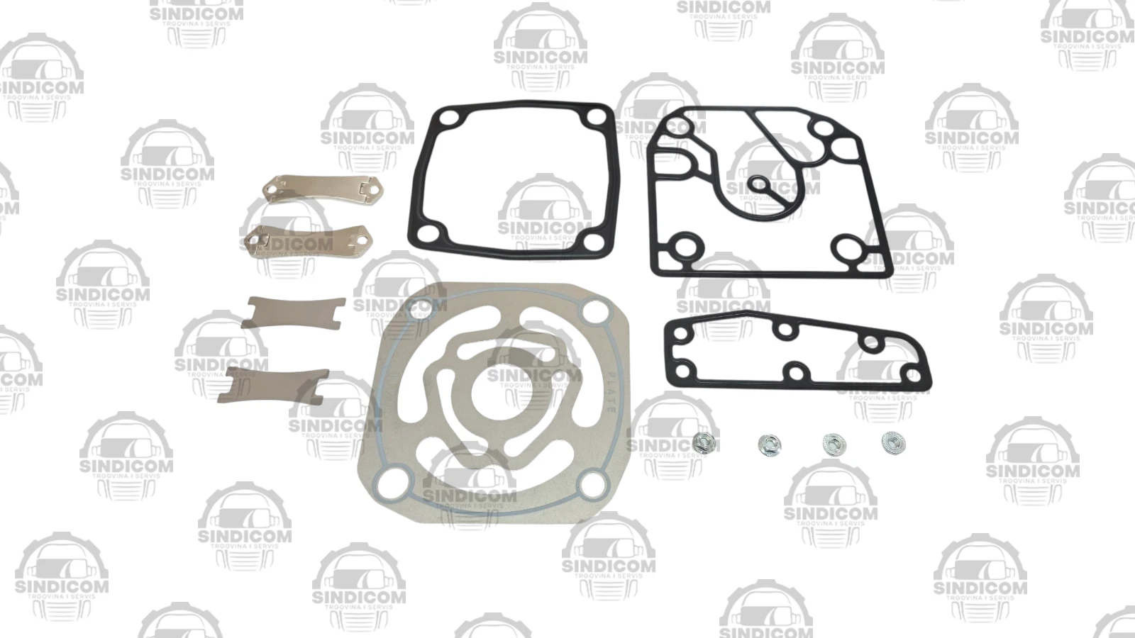 SET BRTVILA GLAVE KOMPRESORA ZRAKA 100 mm BUS SETRA MERCEDES TRAVEGO ACTROS VADEN ZAMJ.