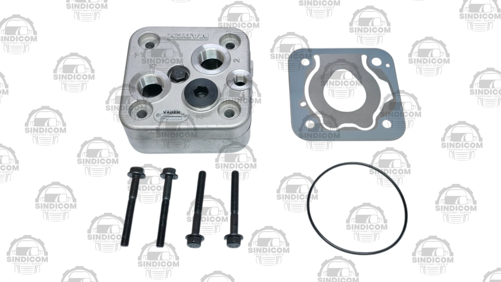 GLAVA KOMPRESORA ZRAKA MAN TGL MERCEDES WABCO KPL. ZAMJ.