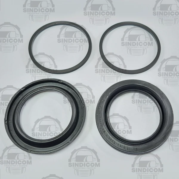 SET KOČIONE ČELJUSTI 54 mm TVRDE MERCEDES UNIMOG ATE OE - Slika 2