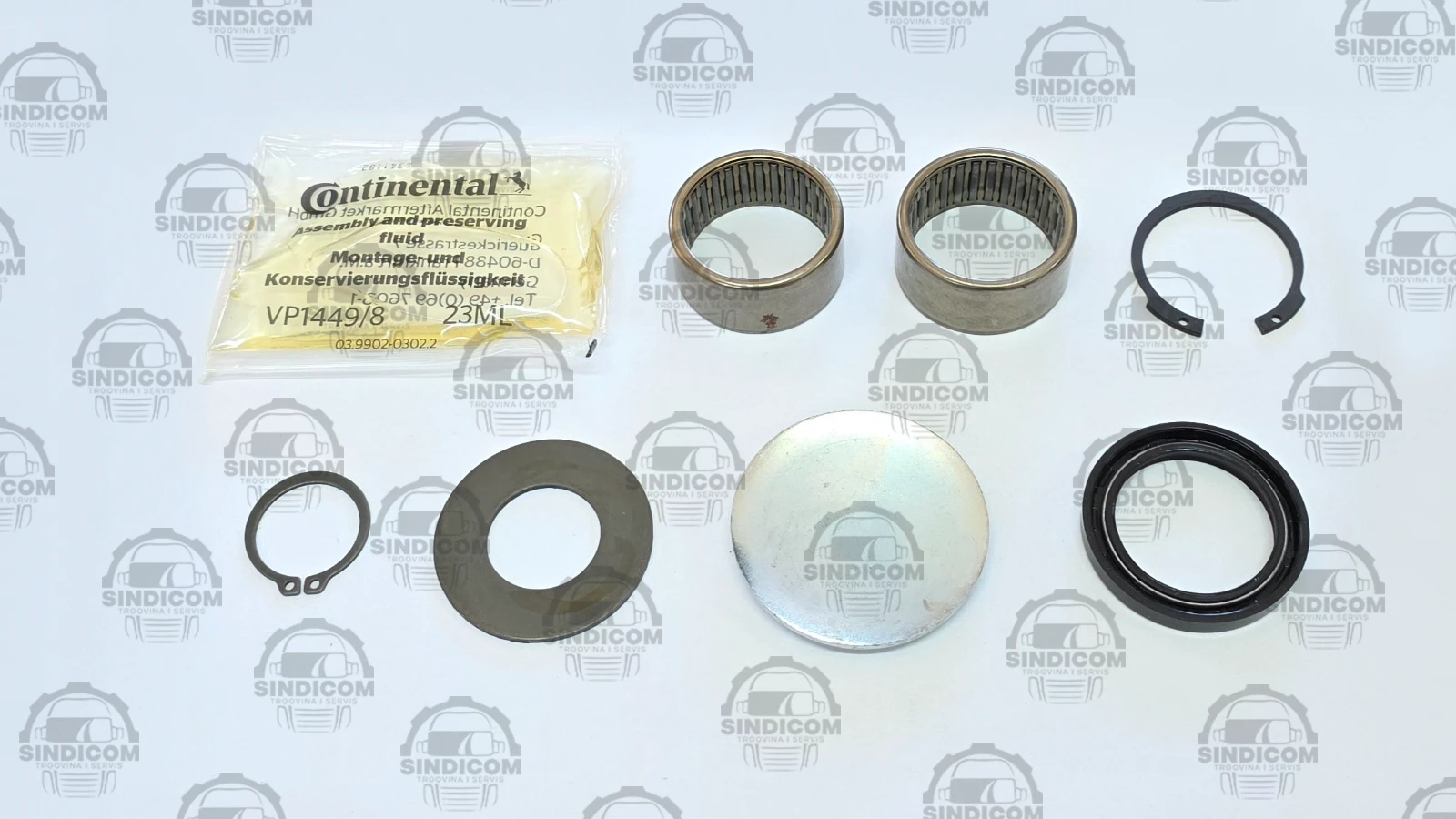 SET RUČNE KOČIONE ČELJUSTI 54 mm MERCEDES UNIMOG ATE OE - Slika 2