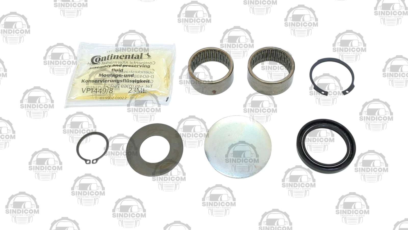 SET RUČNE KOČIONE ČELJUSTI 54 mm MERCEDES UNIMOG ATE OE
