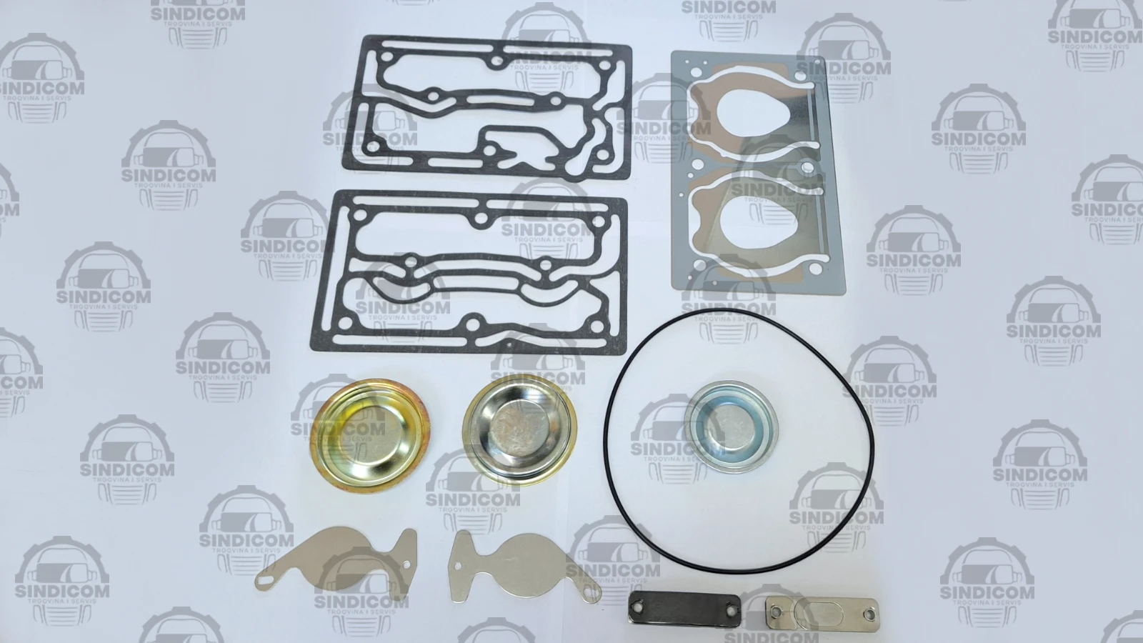 SET BRTVILA GLAVE KOMPRESORA BUS VOLVO RENAULT WABCO ZAMJ. - Image 2