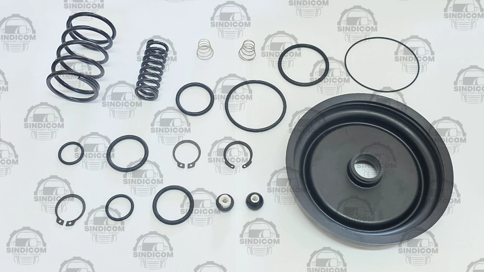 SET PRIKOLIČNOG MEMBRANSKOG VENTILA BEZ OPRUGA WABCO ZAMJ. - Slika 2