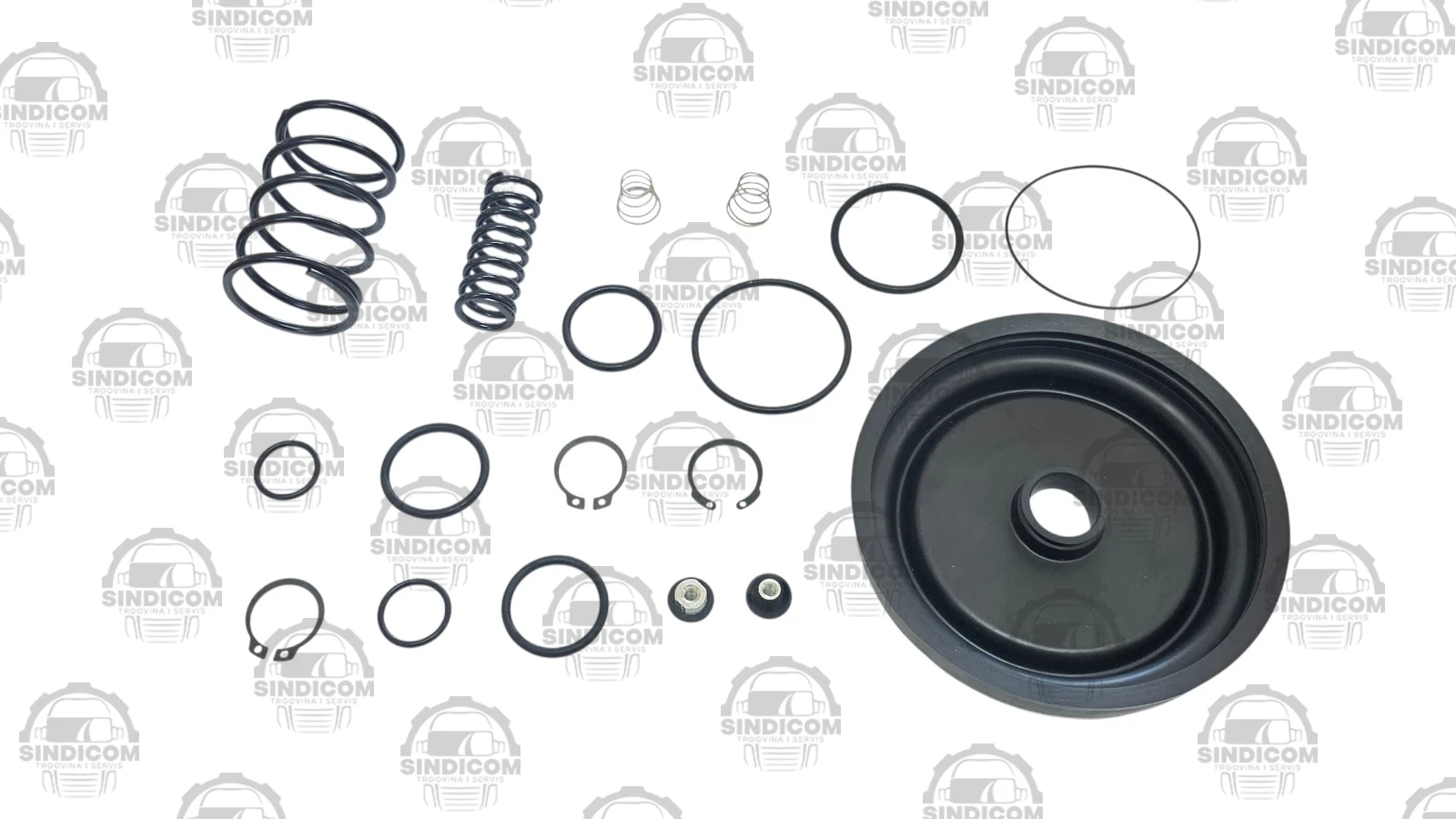 SET PRIKOLIČNOG MEMBRANSKOG VENTILA BEZ OPRUGA WABCO ZAMJ.