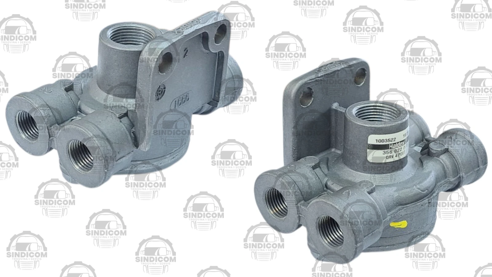 BRZOISPUSNI VENTIL DUPLI M16x1.5 X4 KIPER PRIKOLICE HALDEX OE