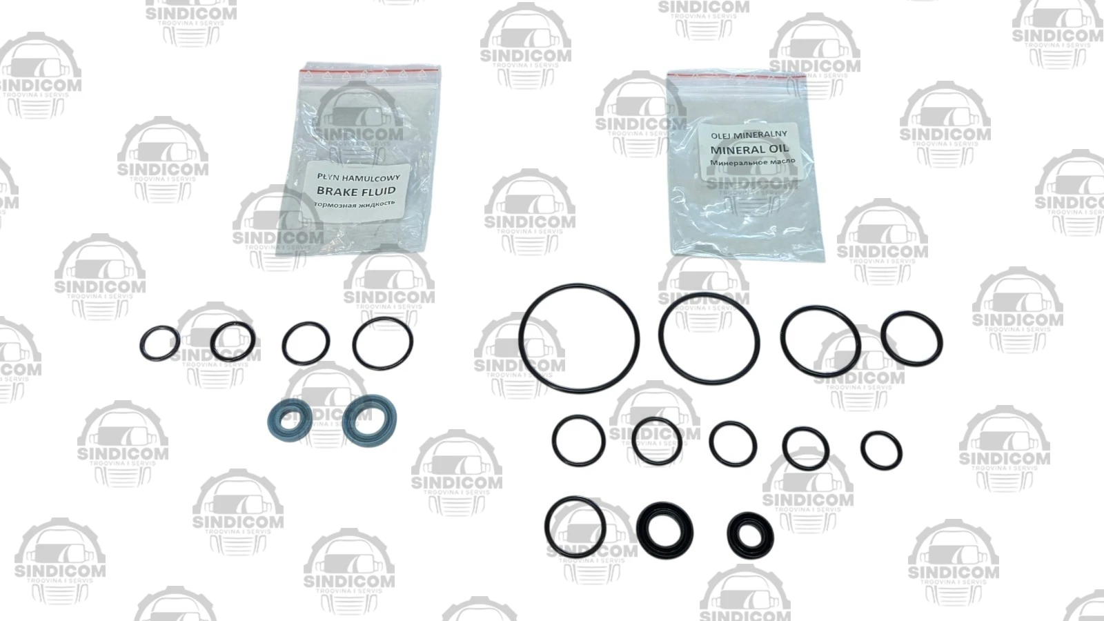 SET PRIKOLIČNOG TRAKTORSKOG VENTILA DOT4 / MINERALNO ULJE (DOT4 + MINERAL OIL) WABCO ZAMJ. - Image 3