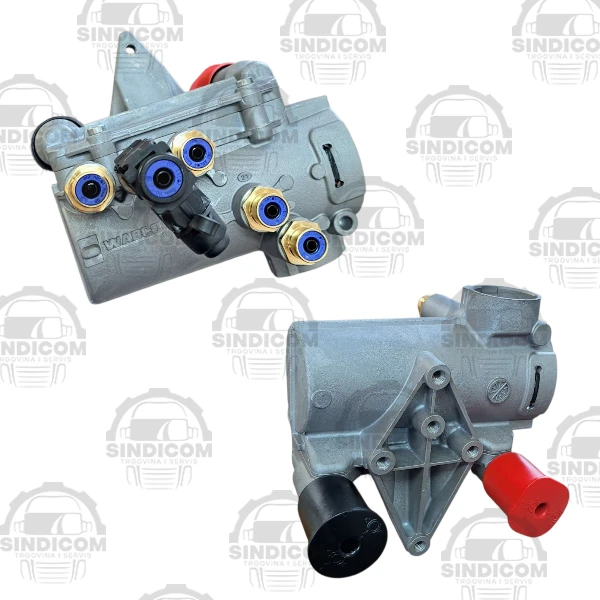 PARKIRNI OTKOČNI VENTIL PRIKOLICE S REDUKCIJAMA WABCO OE