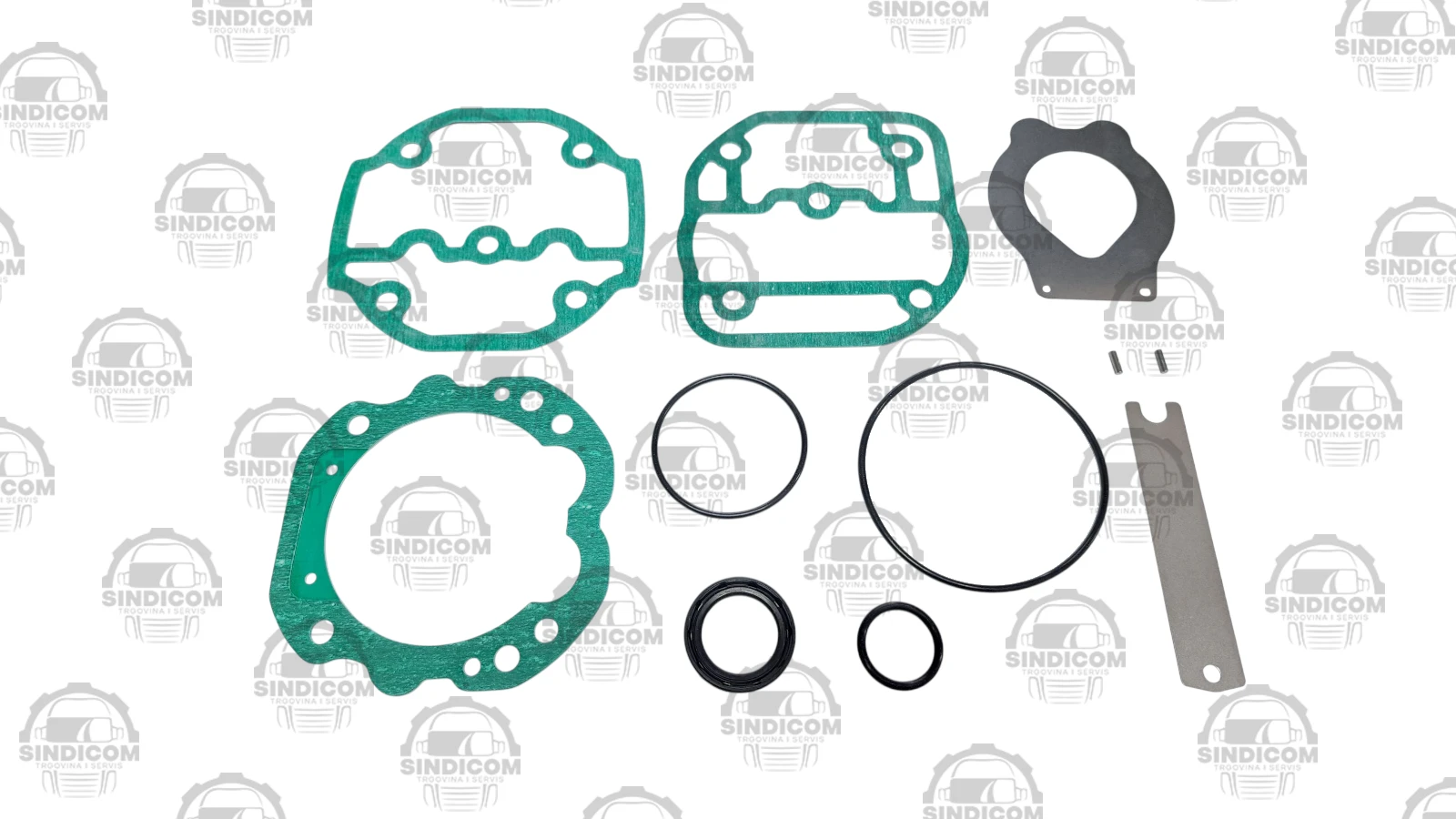 SET BRTVILA GLAVE KOMPRESORA ZRAKA WABCO ZAMJ.