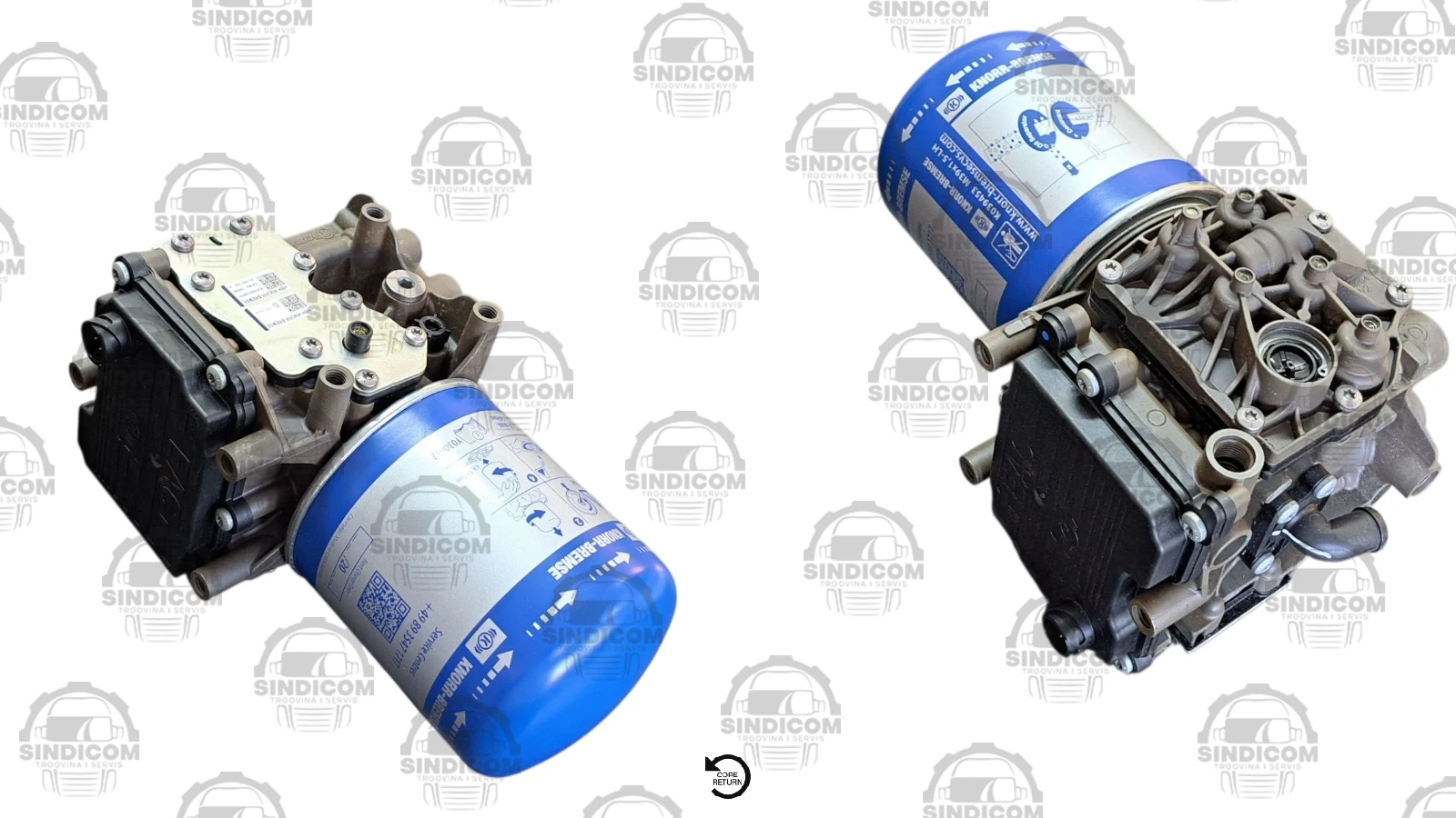 ISUŠIVAČ ZRAKA EAC RENAULT VOLVO KNORR BREMSE OE KAUCIJA 200€ - Slika 2