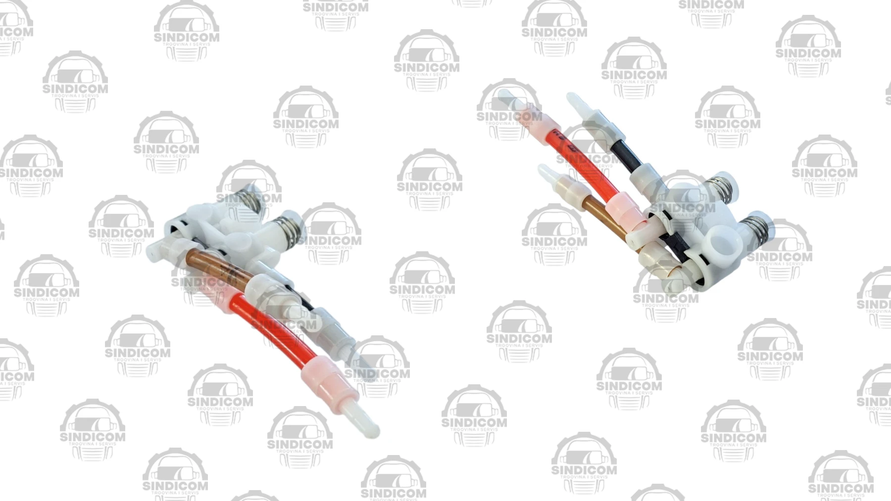 VENTIL SJEDALA CRVENO SMEĐI PRIKLJUČAK IVECO ISRINGHAUSEN ZAMJ. - Slika 2