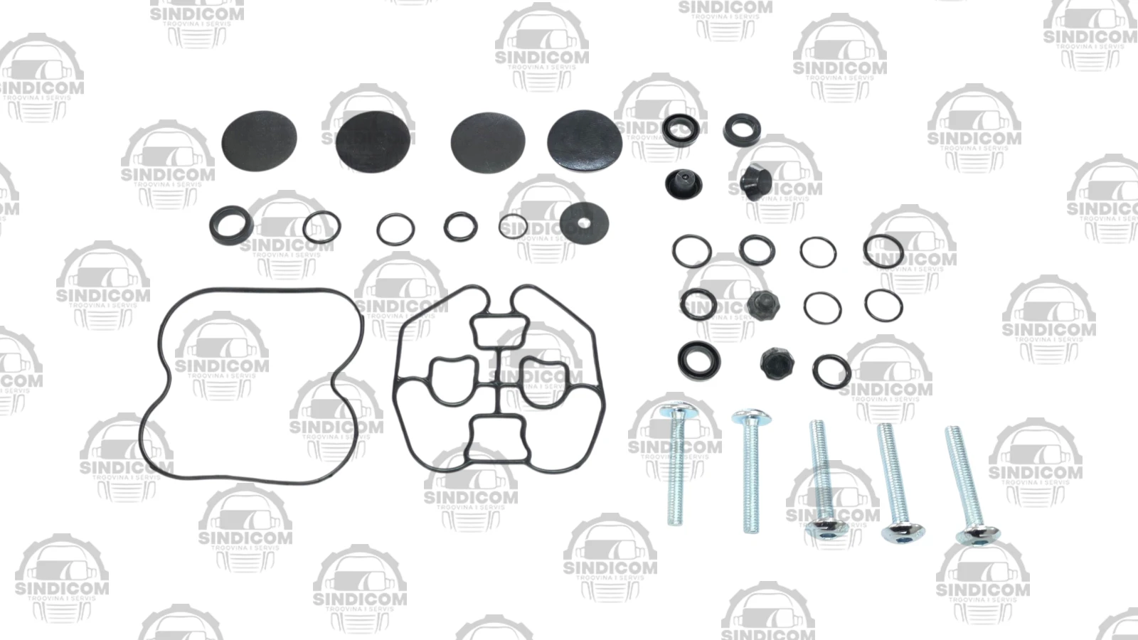 SET ČETVEROKRUŽNOG VENTILA KNORR BREMSE ZAMJ.