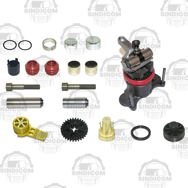 SET KOČIONE ČELJUSTI SA MEHANIZMOM SAF HALDEX MODUL T KPL. ZAMJ.