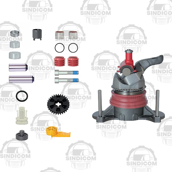 SET KOČIONE ČELJUSTI SA MEHANIZMOM SAF HALDEX MODUL T KPL. ZAMJ.