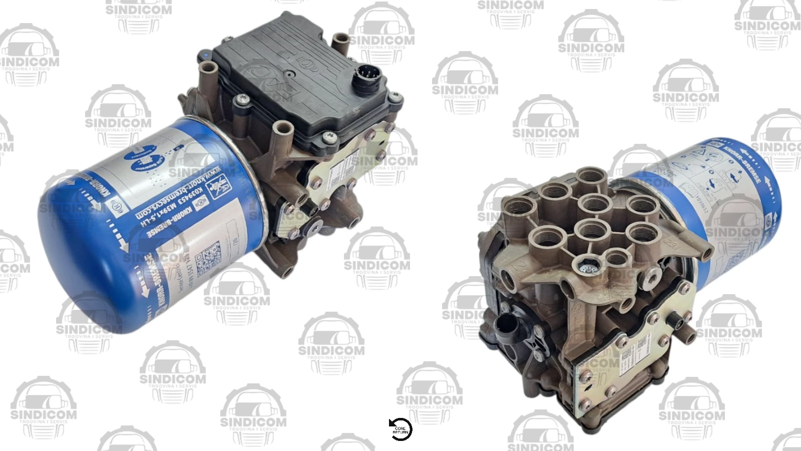 ISUŠIVAČ ZRAKA EAC RENAULT VOLVO KNORR BREMSE OE KAUCIJA 200€