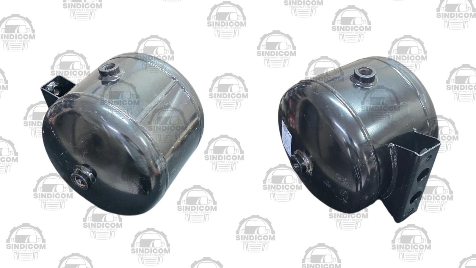 REZERVOAR (SPREMNIK) ZRAKA ZA KOČNICE 10 L 246x276 mm MAN N3 F2000 ZAMJ.