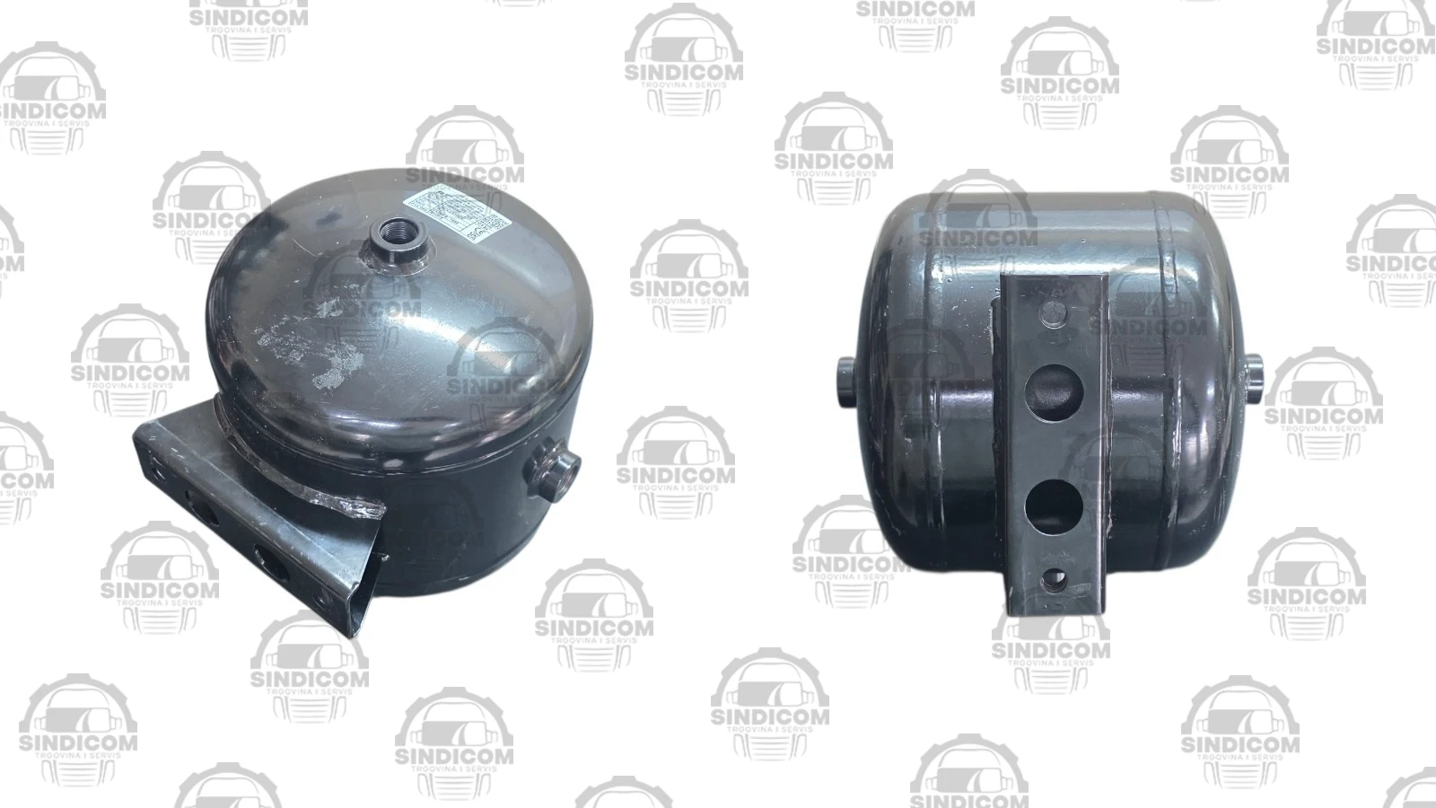 REZERVOAR (SPREMNIK) ZRAKA ZA KOČNICE 10 L 246x276 mm MAN N3 F2000 ZAMJ. - Image 2